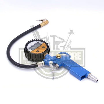 Pistol de aer cu afisaj electronic albastru