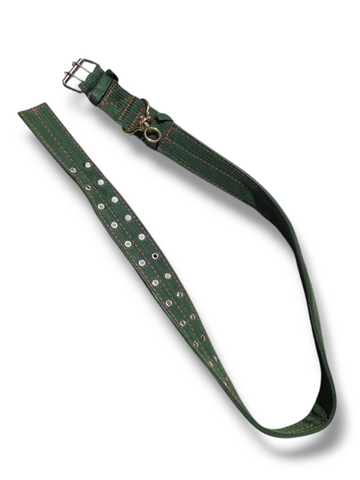 Curea de Câine Verde – 135 cm Lungime x 5 cm Lățime