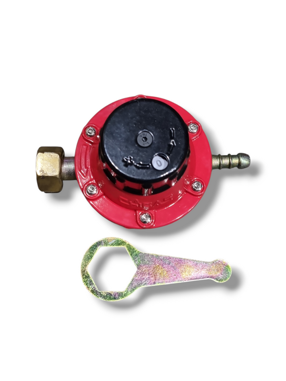 Regulator Gaz (Ceas Butelie), Culoare Roșie
