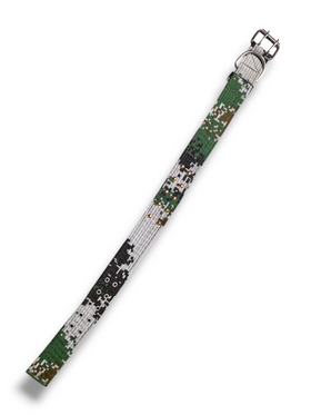 Curea de Câine Model Camuflaj – 80 cm Lungime x 5 cm Lățime
