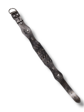 Curea de Câine Model Pirat – 65 cm Lungime x 3,5 cm Lățime