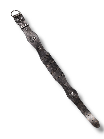 Curea de Câine Model Pirat – 65 cm Lungime x 3,5 cm Lățime