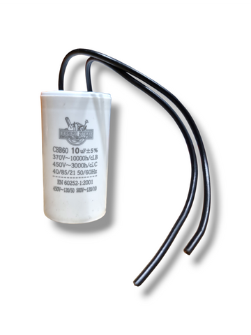 Condensator Motor CBB60 – 10uF, 450VAC, cu Cabluri Integrate