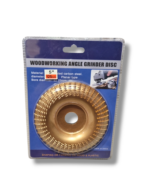 Disc tip răzătoare pentru LEMN 125mm x 22.23mm
