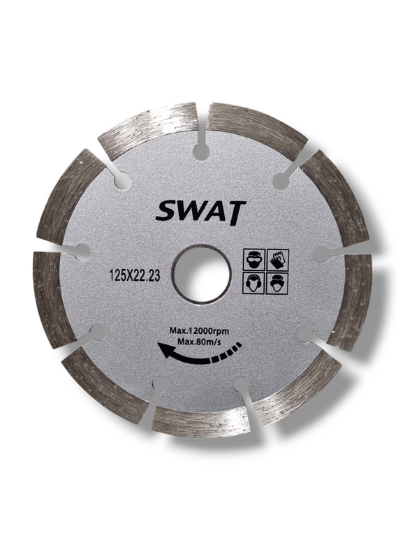 Disc Diamantat Segmentat SWAT 125 x 22.23mm