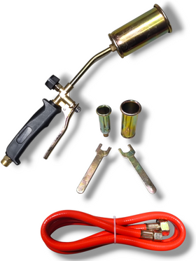 PACHET PROMO: Parlitor Porc + 3 Capete Arzator + Furtun + Cheie (Varianta Mare)