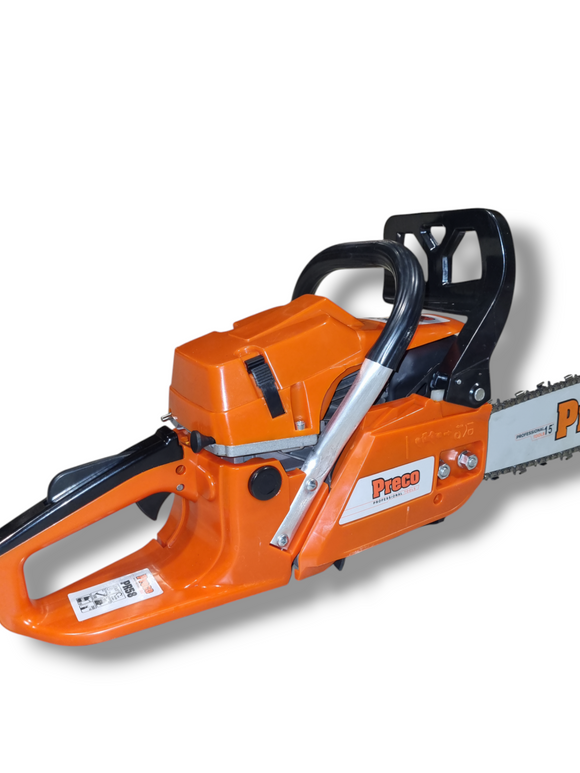 PACHET PROMO: Motofierastrau (Drujba) pe Benzina Preco PR58 – Putere 3.2 CP + CADOU: 1 demaror si 1 lant