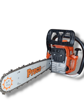 PACHET PROMO: Motofierastrau (Drujba) pe Benzina Preco PR58 – Putere 3.2 CP + CADOU: 1 demaror si 1 lant - 0