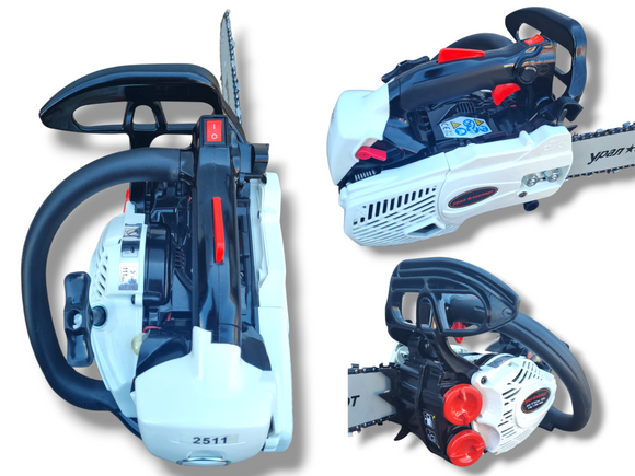 Drujbă de Mana pe Benzină Ural Export 25CC, Lamă 30 cm, Putere 1.1 KW, lant 22.5 dinti