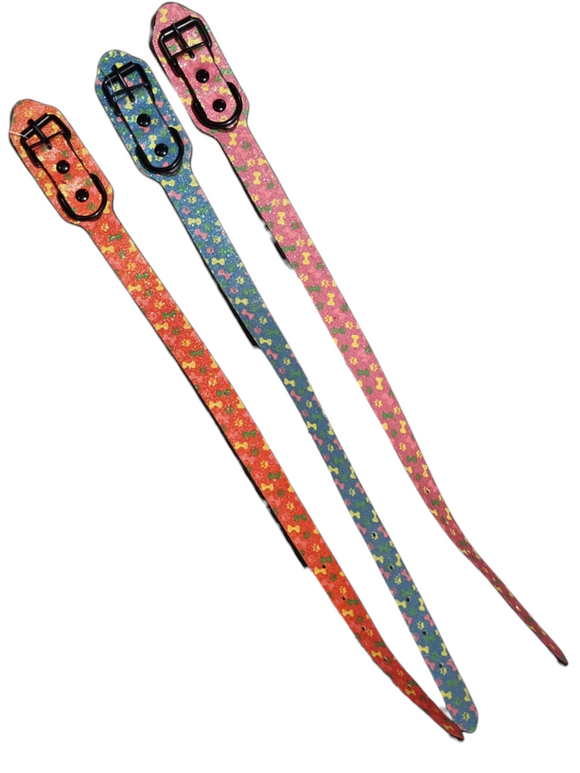 Curea de Câine cu Model Color – 44 cm Lungime x 2 cm Lățime