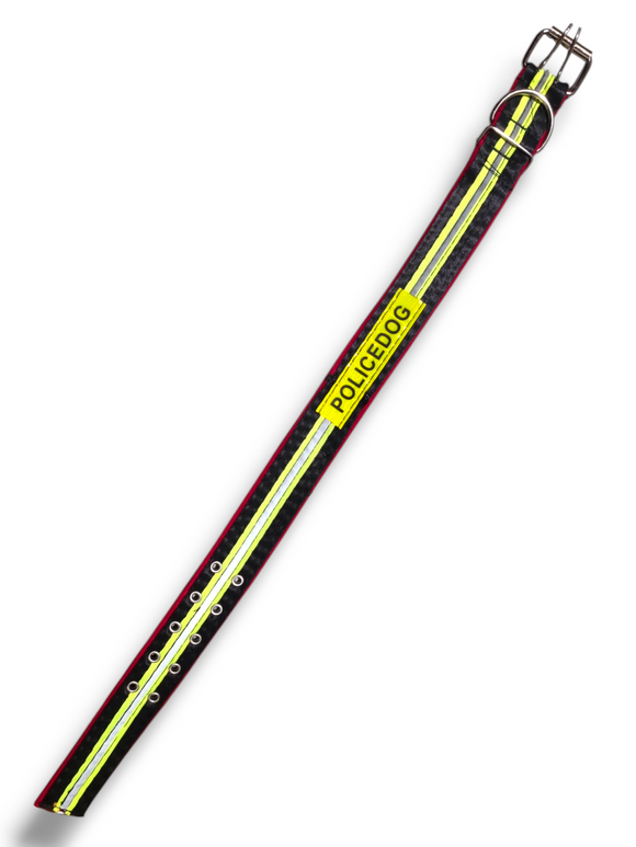 Curea de Câine Police Dog – 72 cm Lungime x 4 cm Lățime