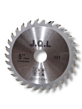 Pânză Circular J.Q.L 125 x 22.23mm, 30 Dinți Vidia, pentru Tăiere Lemn și PAL