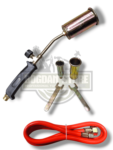 PACHET PROMO: Parlitor Porc Profesional + 3 Capete Arzator + Furtun + Cheie (Varianta Mica)