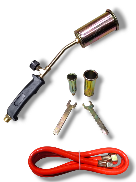 PACHET PROMO: Parlitor Porc Profesional + 3 Capete Arzator + Furtun + Cheie (Varianta Mica)