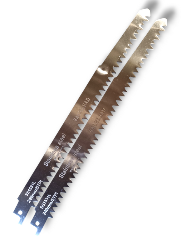 Panza de Fierastrau Sabie (240mm) - Set 2 Bucati pentru Taieri in Lemn