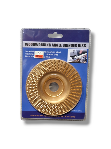 Disc Răzătoare pentru Lemn 125 x 22.23mm, Profil Plat