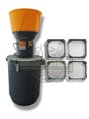 Moara Electrica de Macinat Verticala (Uruitor) – 4 Site (2-8 mm)- 50L