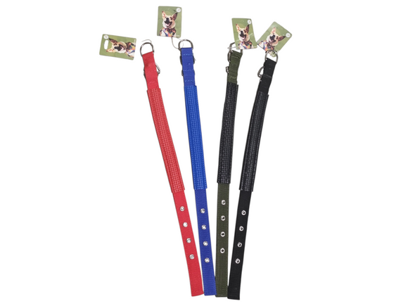 Curea de Câine Diverse Culori – 55 cm Lungime x 2.5 cm Lățime