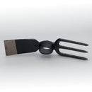 Sapaliga din metal cu coada din lemn-3