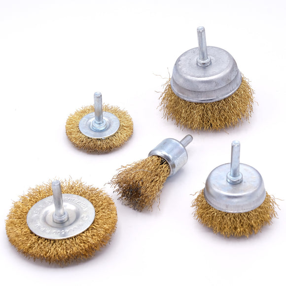 Set 5 perii de sarma pentru bormasina