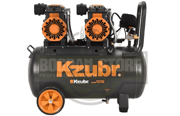 Compresor Aer 50L KZUBR K10633 Doua Motoare Fara ulei - PRODUS MARE